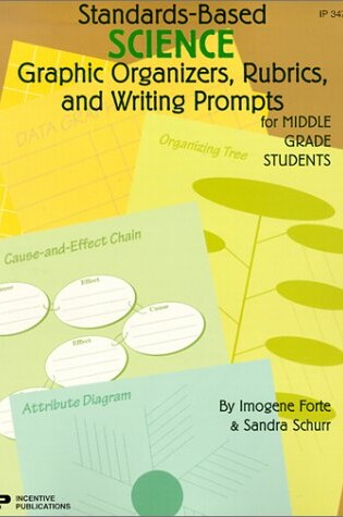 Cover of Standards-Based Science: Graphic Organizers, Rubrics, and Writing Prompts for Middle Grade Students