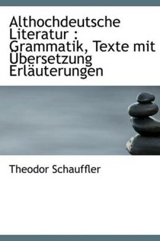 Cover of Althochdeutsche Literatur