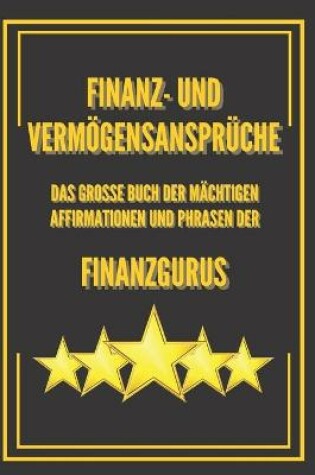 Cover of Finanz- Und Vermoegensanspruche!!