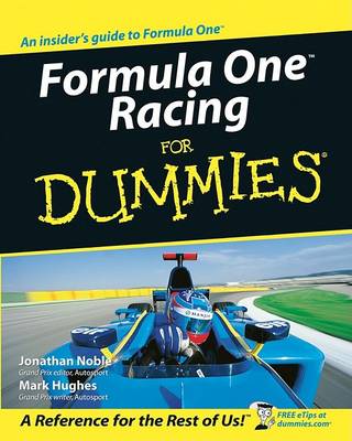 Book cover for Formula One Racing For Dummies