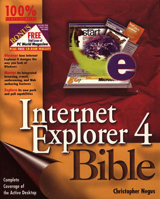 Book cover for Internet Explorer 4 Bible