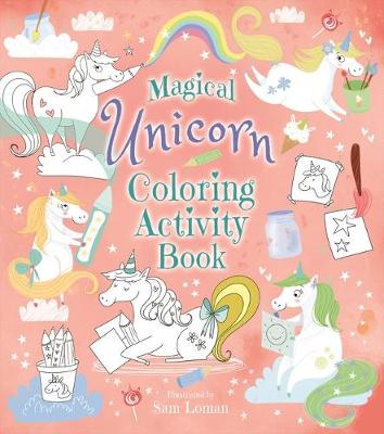 Book cover for Magical Unicorn Coloring Activity Book
