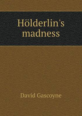 Book cover for Hölderlin's madness