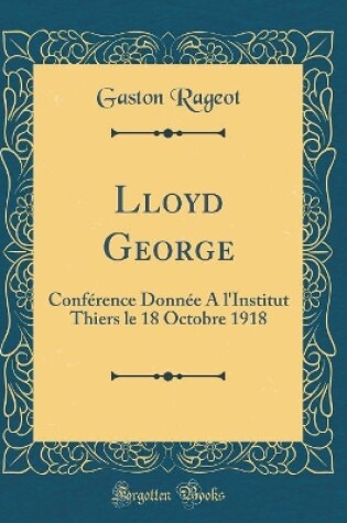 Cover of Lloyd George