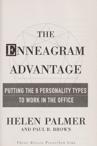 Cover of The Enneagram Advantage