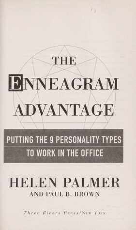 Book cover for The Enneagram Advantage