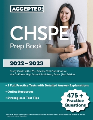 Book cover for CHSPE Prep Book 2022-2023