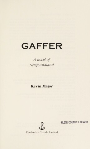 Book cover for Gaffer