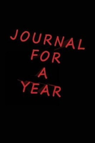 Cover of Journal For A Year