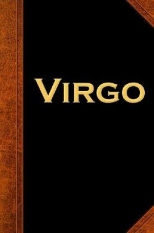 Cover of 2020 Daily Planner Virgo Zodiac Horoscope Vintage 388 Pages