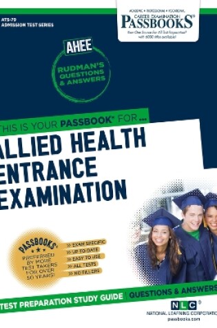 Cover of Allied Health Entrance Examination (AHEE) (ATS-79)