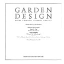 Book cover for Garden Design