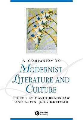 Book cover for A Companion to Modernist Literature and Culture