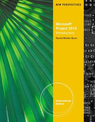 Book cover for New Perspectives on Microsoft Project 2010