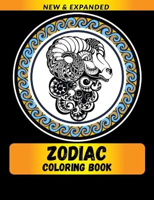 Book cover for Zodiac Coloring Book