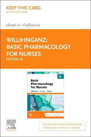 Cover of Clayton'S Basic Pharmacology for Nurses - Elsevier eBook on Vitalsource (Retail Access Card)