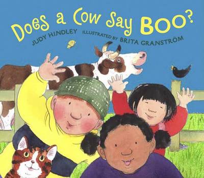 Book cover for Does A Cow Say Boo? Board Book