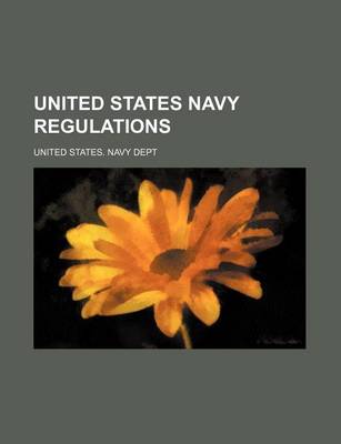 Book cover for United States Navy Regulations