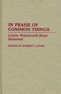 Book cover for In Praise of Common Things