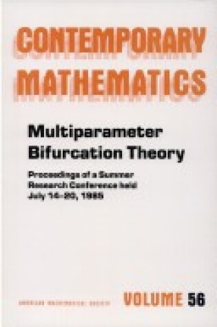 Cover of Multiparameter Bifurcation Theory