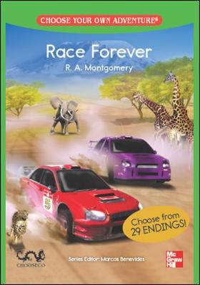 Book cover for CHOOSE YOUR OWN ADVENTURE: RACE FOREVER