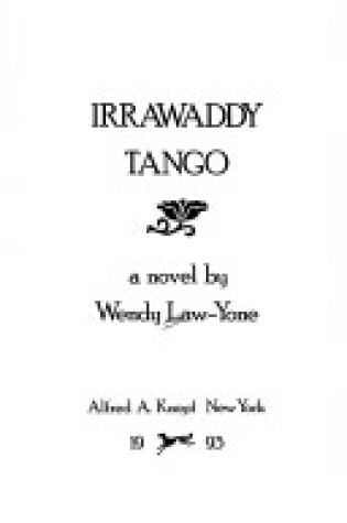 Cover of Irrawaddy Tango