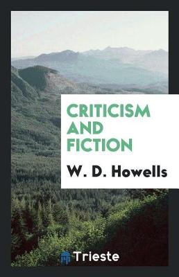 Book cover for Criticism and Fiction