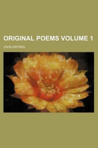 Cover of Original Poems Volume 1