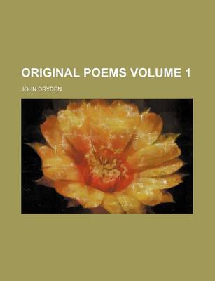 Book cover for Original Poems Volume 1