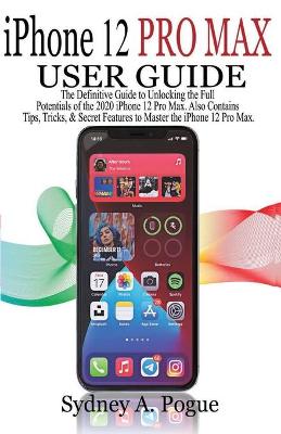 Book cover for iPhone 12 Pro Max User Guide