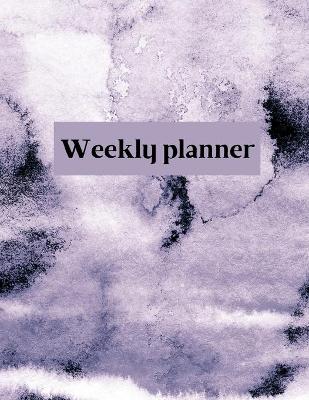 Book cover for Weekly planner