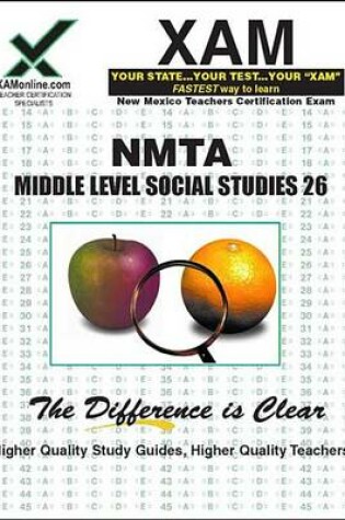 Cover of Nmta 26 Middle Level Social Studies Teacher Certification Exam