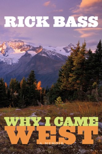 Book cover for Why I Came West