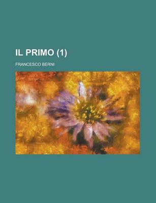 Book cover for Il Primo (1)
