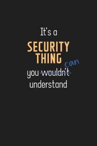 Cover of It's a Security Thing You Can Understand