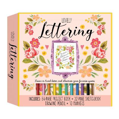 Book cover for Lovely Lettering Kit