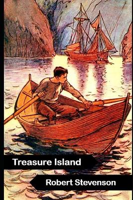 Book cover for Treasure Island (Annotated) (Illustrated) Classic Children Book