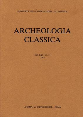 Cover of Archeologia Classica 2010 Vol61, NS 11