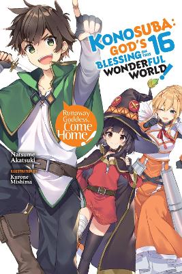 Book cover for Konosuba: God's Blessing on This Wonderful World!, Vol. 16 (light novel)