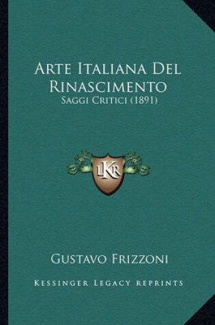 Cover of Arte Italiana del Rinascimento