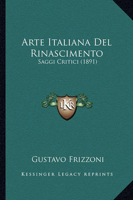 Book cover for Arte Italiana del Rinascimento