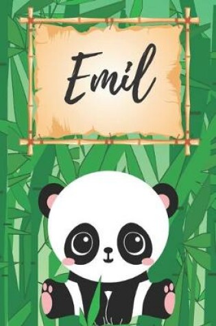 Cover of Emil Notizbuch Panda / Malbuch / Kritzelbuch / Tagebuch / Journal / DIN A5 / Geschenke