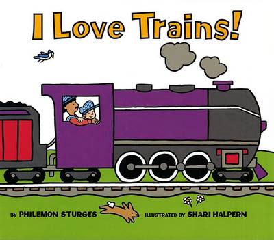 Book cover for I Love Trains!