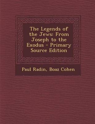 Book cover for The Legends of the Jews