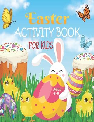 Book cover for Easter Activity Book for Kids Ages 4-8