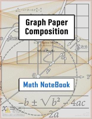 Book cover for Math Notebook 1/2 Inch Squares