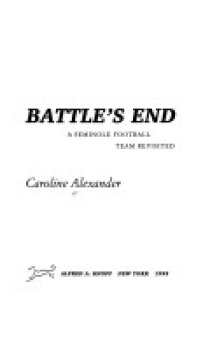 Cover of Battle's End