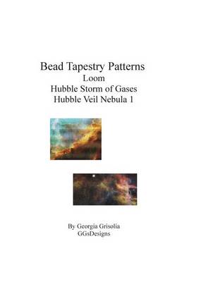 Book cover for Bead Tapestry Patterns loom Hubble Storm of Gases Hubble Veil Nebula 1