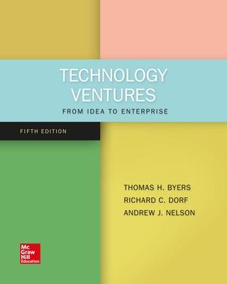 Book cover for Technology Ventures: From Idea to Enterprise