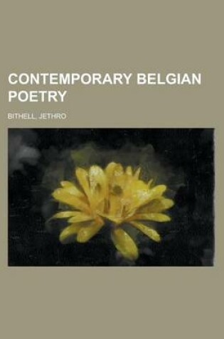 Cover of Contemporary Belgian Poetry